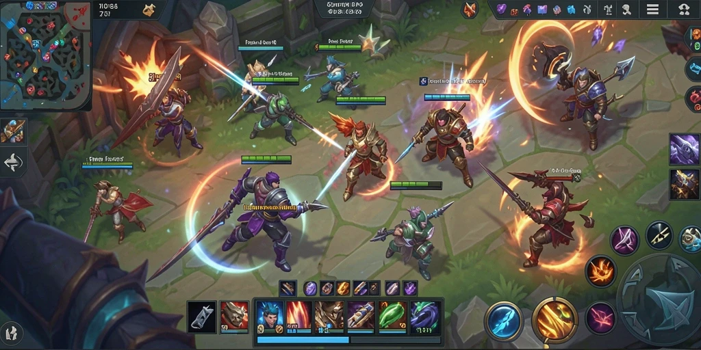 Screenshot dari gameplay menegangkan di 2757.