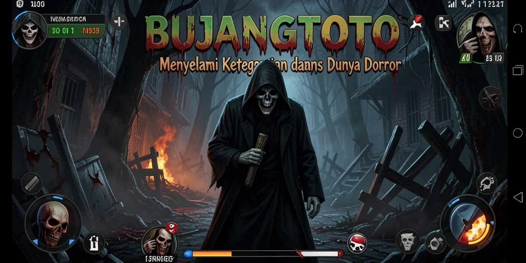 Tangkapan layar dari pengalaman gameplay mencekam di BUJANGTOTO.