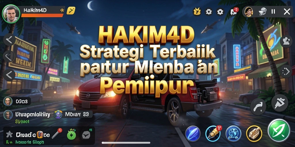 Tampilan gameplay menawan dari HAKIM4D dengan strategi yang menantang.