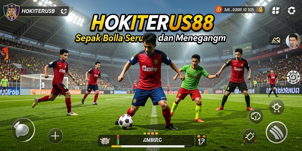 Gameplay sepak bola yang mendebarkan dengan grafis menakjubkan.