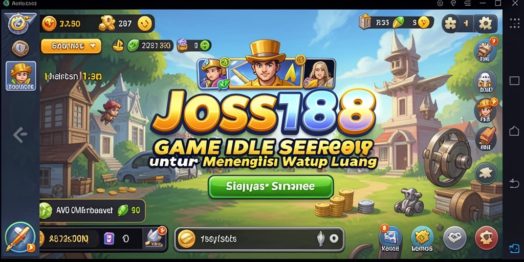 Gameplay JOSS188 yang mudah dan menyenangkan dalam mode Idle.