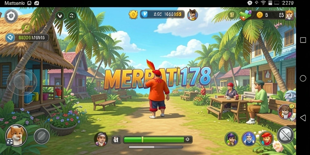 Tangkapan layar utama gameplay MERPATI178 yang seru dan menarik.
