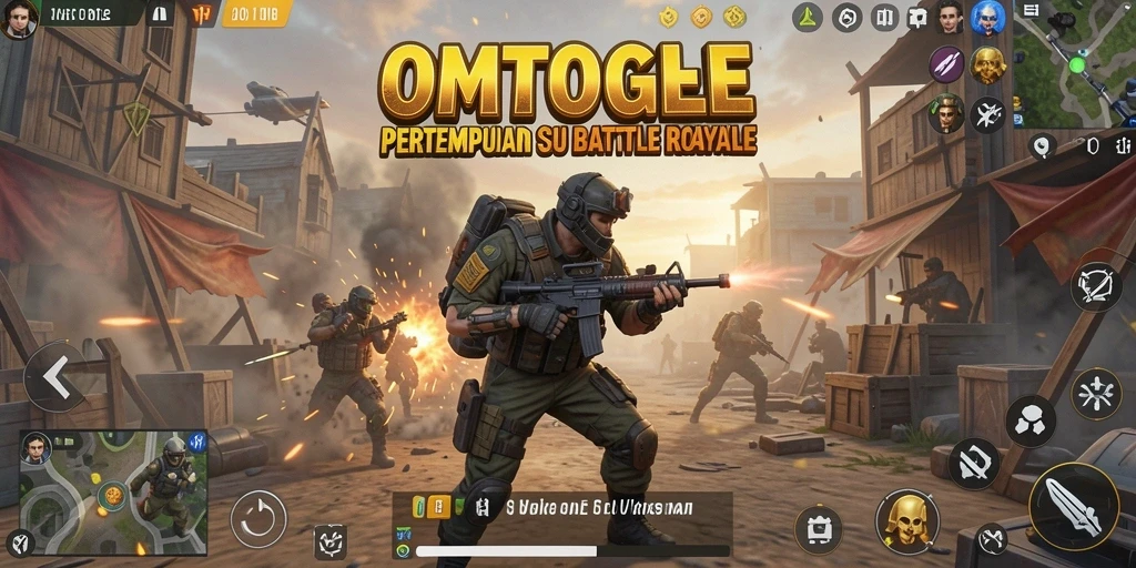 Tangkapan layar seru dari pertempuran epic di OMTOGEL.
